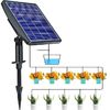 Inteligentný zavlažovací systém so solárnym panelom, vstavanou batériou 2000 mAh, 10 dýzami