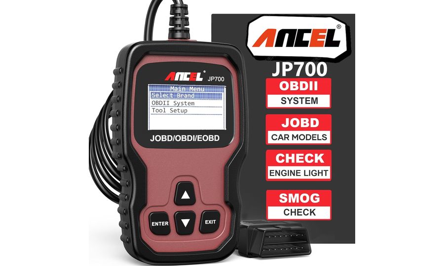 ANCEL JP700 JOBD diagnostika pre Toyota, Nissan, Honda, Mazda, Mitsubishi