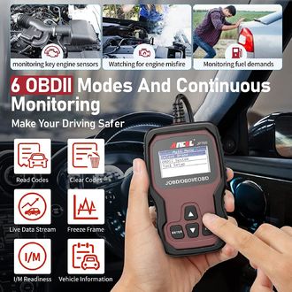 ANCEL JP700 JOBD diagnostika pre Toyota, Nissan, Honda, Mazda, Mitsubishi