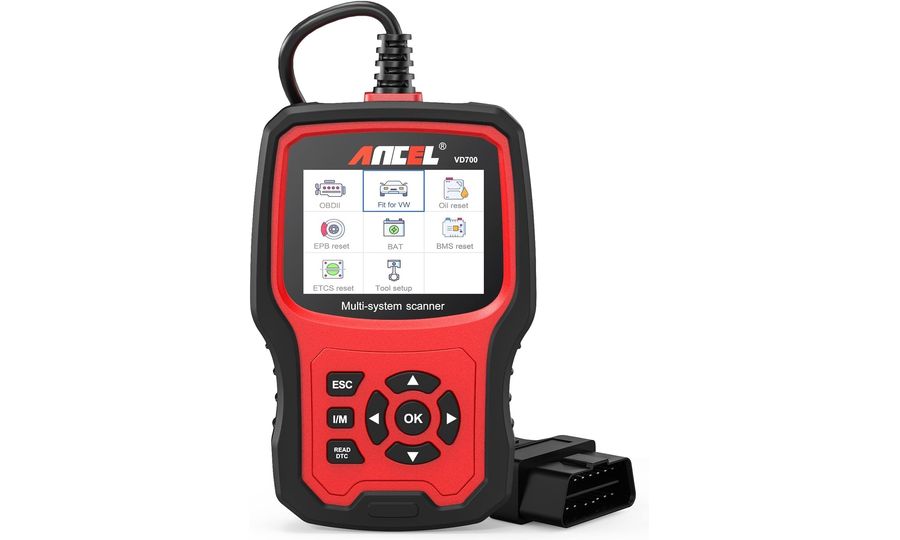 ANCEL VD700 OBD2 diagnostika pre VW, Škoda, Seat, Audi