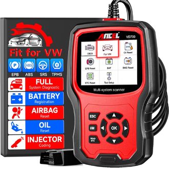 ANCEL VD700 OBD2 diagnostika pre VW, Škoda, Seat, Audi