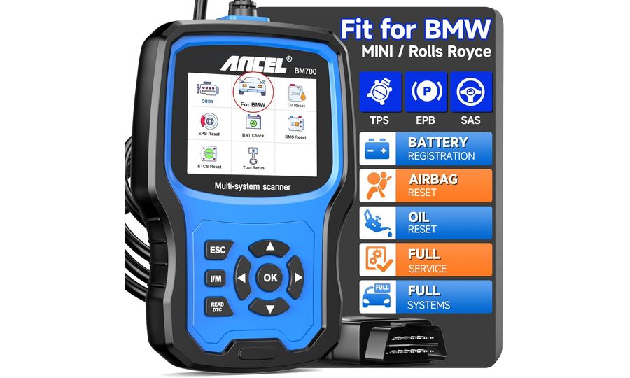 ANCEL BM700 OBD2 diagnostika pre BMW