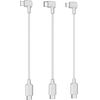Potenciálne náhradné telefónne káble (micro USB, USB-C, Lightning)