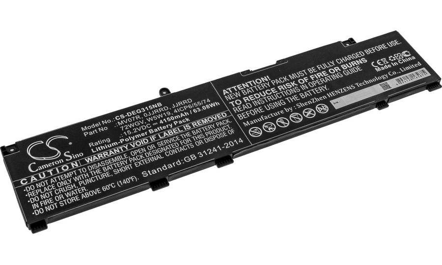 Batéria pre Dell G3 3590, G5 5500, G5 15 5500 a ďalšie, 4150 mAh, Li-Ion