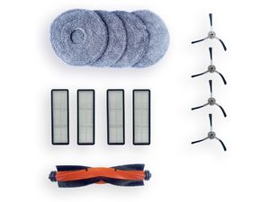Mobilly sada náhradných filtrov, kefiek a mopov pre Xiaomi X10+ a X10, Xiaomi S10+ a S20+, 13 ks