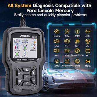 ANCEL FD700 OBD diagnostika pre Ford