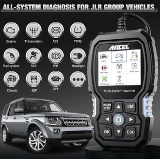 ANCEL LD700 OBD2 diagnostika pre Jaguar, Land Rover