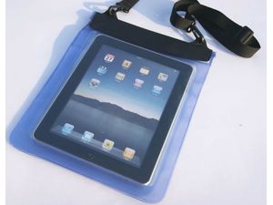 Univerzálne vodotesné puzdro na tablet, náhľad na fotografiu, PVC, rozmer 245 x 190 mm