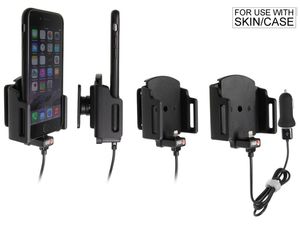 Brodit držiak do auta pre Apple iPhone SE(2022/2020)/Xs/X/8 v puzdre, nastaviteľný, CL/USB nabíjanie