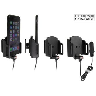 Brodit držiak do auta pre Apple iPhone SE(2022/2020)/Xs/X/8 v puzdre, nastaviteľný, CL/USB nabíjanie