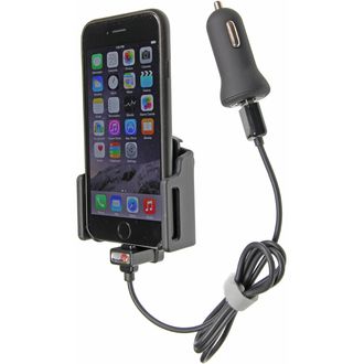 Brodit držiak do auta pre Apple iPhone SE(2022/2020)/Xs/X/8 v puzdre, nastaviteľný, CL/USB nabíjanie