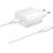 Cestovná rýchlonabíjačka Samsung USB-C s káblom, 45 W, biela, ekologické balenie
