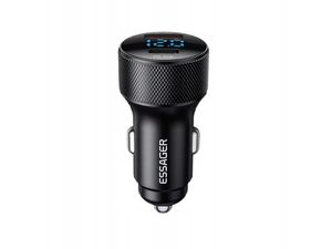 Essager Nabíjačka do auta s digitálnym displejom PD3.0 + QC3.0 45W