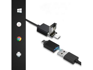 Teslong NTG100P USB (DIN) endoskop na kontrolu hlavne pištole od kalibru .22
