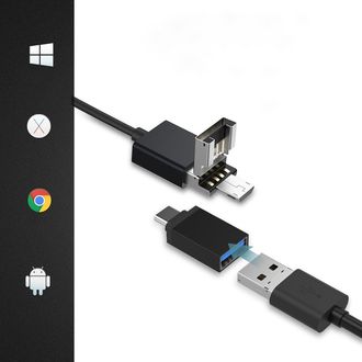 Teslong NTG100P USB (DIN) endoskop na kontrolu hlavne pištole od kalibru .22