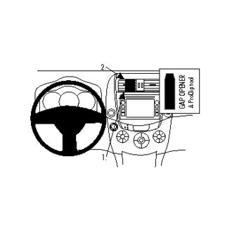 Brodit ProClip montážna konzola pre Toyota RAV 4 11-12, na stred