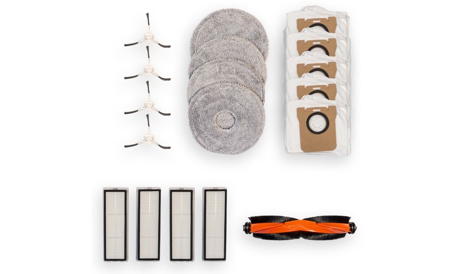 Mobilly sada náhradných kefiek, filtrov a mopov pre Xiaomi X10+, S20+, S10+, Dreame L10, 18 ks