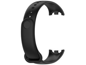 Mobilly Basic silikónový náhradný náramok pre Mi Band 8 - čierny
