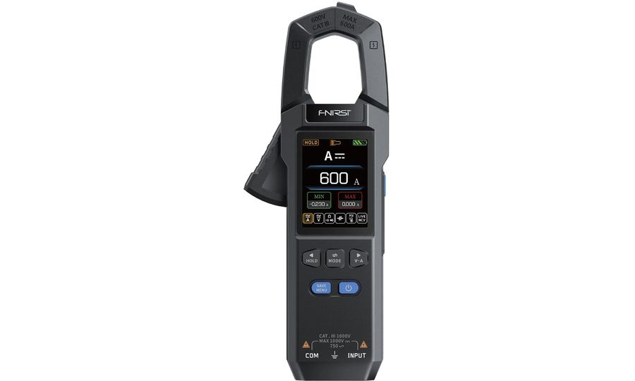 FNIRSI DMC-100 Digitálny kliešťový merač AC/DC 600 A, DC 1000 V, AC 750 V