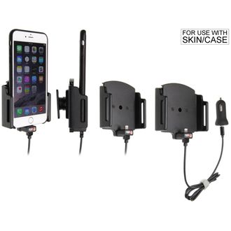 Brodit držiak na Apple iPhone 11 Pro/11/Xs Max/Xs/XR/X/8 Plus v puzdre, nastaviteľný s pon. z CL/USB