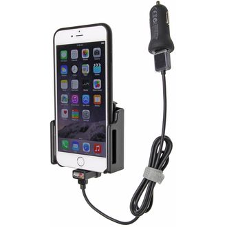 Brodit držiak na Apple iPhone 11 Pro/11/Xs Max/Xs/XR/X/8 Plus v puzdre, nastaviteľný s pon. z CL/USB