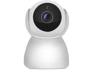 IP kamera V380 1080P, nočné videnie, mobilná aplikácia, biela