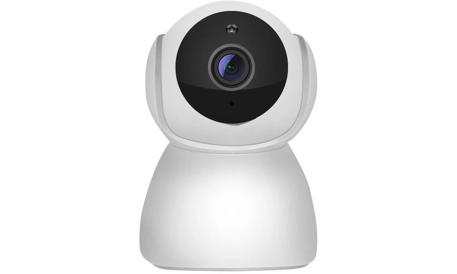 IP kamera V380 1080P, nočné videnie, mobilná aplikácia, biela