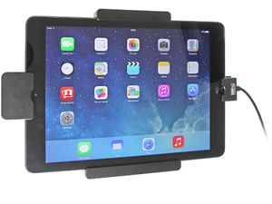 Brodit držiak do auta na Apple iPad 9.7 New, bez puzdra, so skrytým nabíjaním, s pružinovým istením