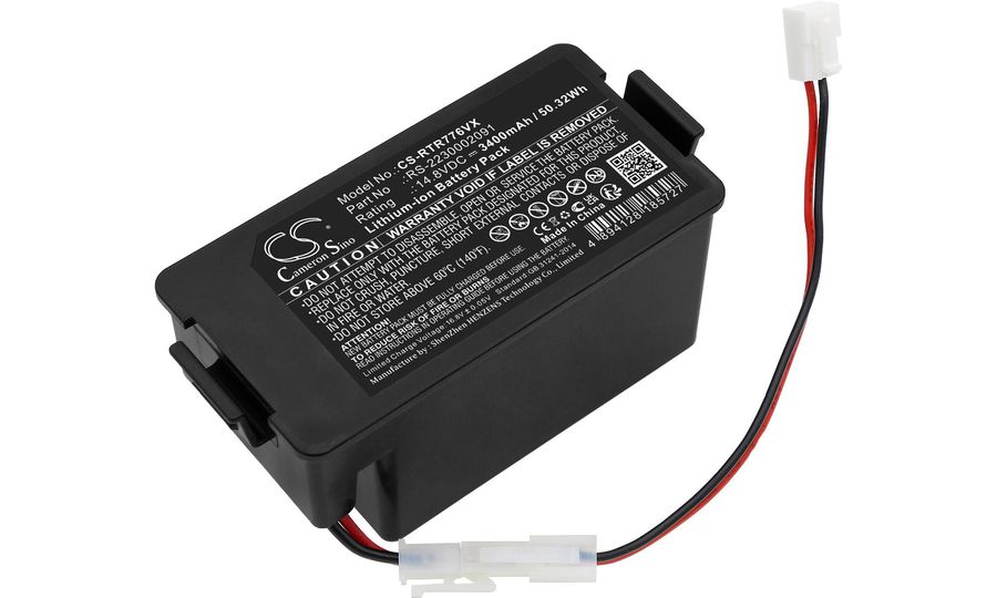 Batéria pre Rowenta Explorer 80, Tefal Rg7765wh a ďalšie, 3400 mAh, Li-Ion