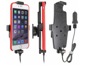 Brodit držiak Apple iPhone 14/13/12/11 Pro Max/Xs Max/14/8/7/6s Plus v puzdre, s pružinou, CL/USB