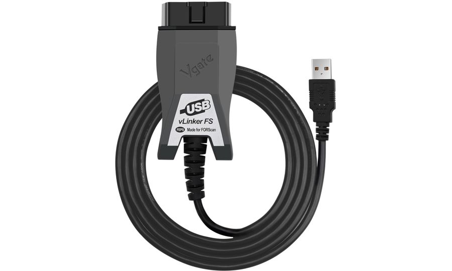 Vgate vLinker FS OBD II USB diagnostika automobilov Ford a Mazda, FORScan Windows