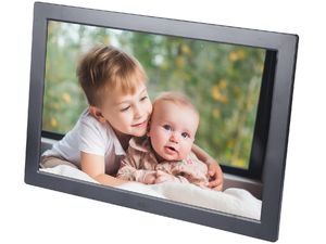 Fotorámik 17", diaľkové ovládanie, podpora kariet SD, čierny