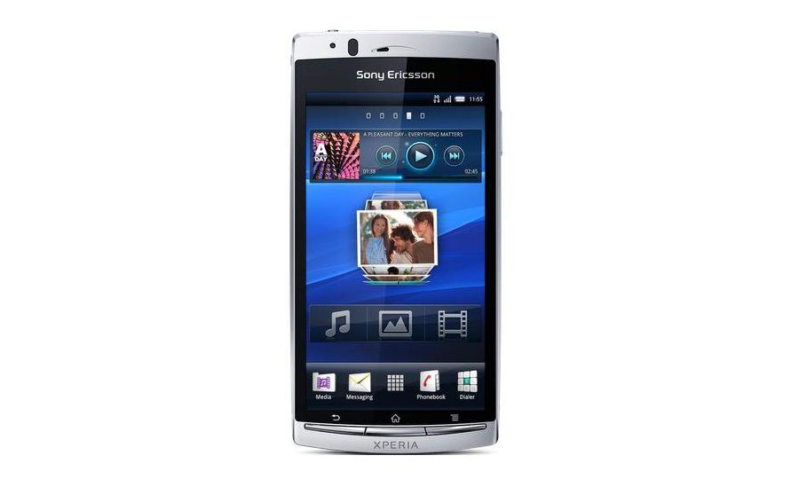 Sony Ericsson Xperia arc S - strieborná - z druhej ruky, záruka