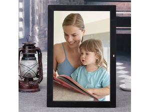 Fotorámik 17", diaľkové ovládanie, podpora kariet SD, čierny