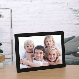 Fotorámik 17", diaľkové ovládanie, podpora kariet SD, čierny