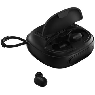 T&G TG-813 2V1, bezdrôtový reproduktor + slúchadlá TWS, čierna