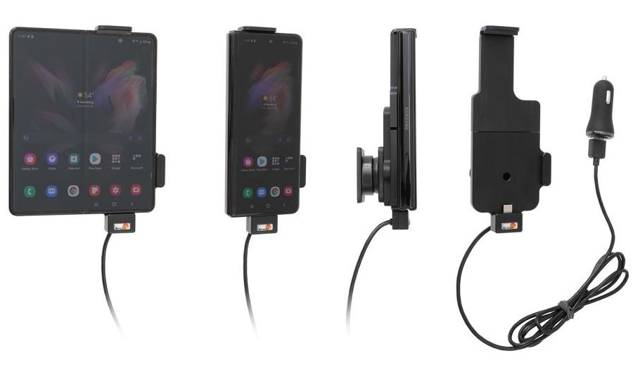 Brodit držiak do auta pre Samsung Galaxy Z Fold4 5G, s CL/USB nabíjaním