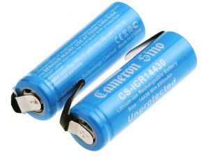 Batéria 14430 s montážnymi doskami, 2 ks, 700 mAh