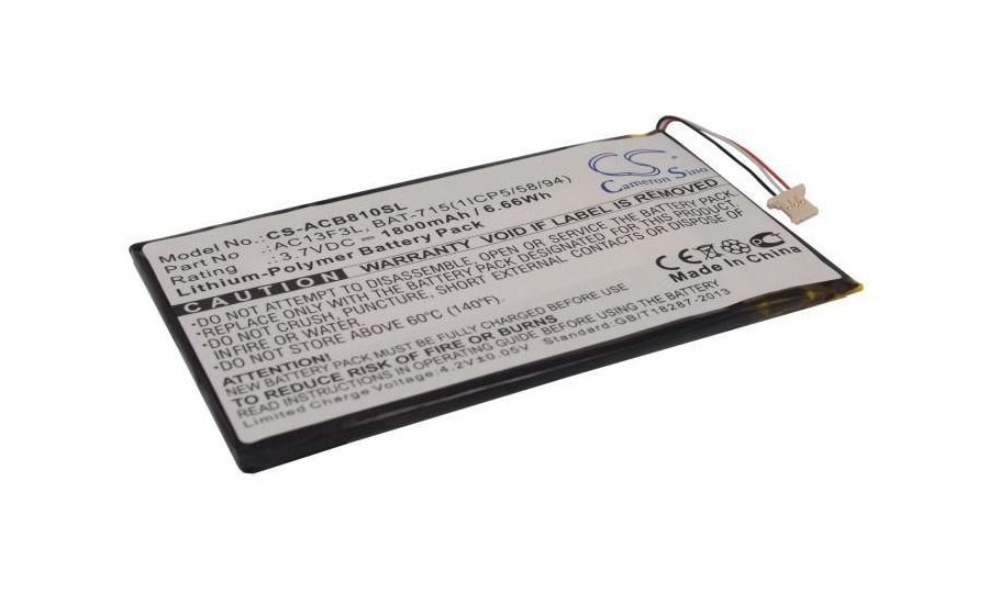 Batéria pre Acer B1-A71, Acer Tab B1, 1800 mAh, Li-Pol