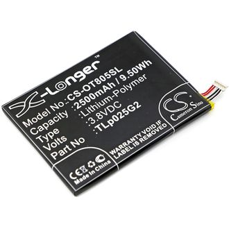 Batérie pre Alcatel One Touch Pixi 8" (ekv. TLP025G2), 2500mAh
