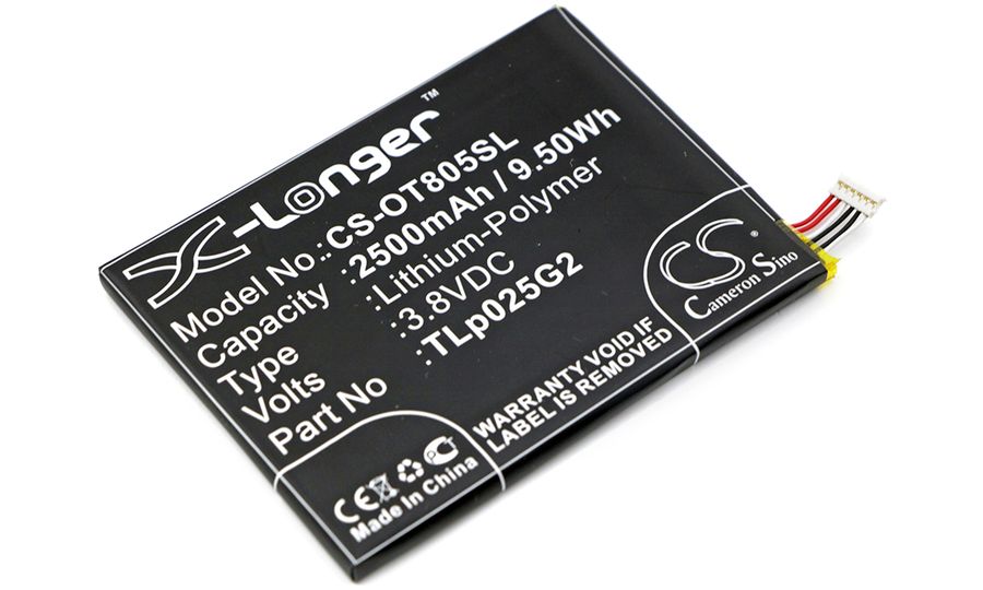 Batérie pre Alcatel One Touch Pixi 8" (ekv. TLP025G2), 2500mAh