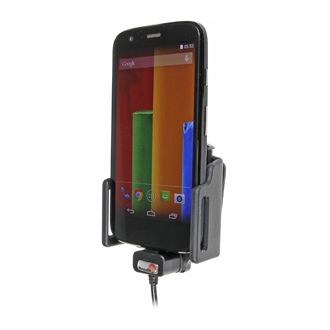 Brodit držiak do auta na mobilný telefón s microUSB nastaviteľný skrytým pon. š.62-77 mm, tl.6-10mm