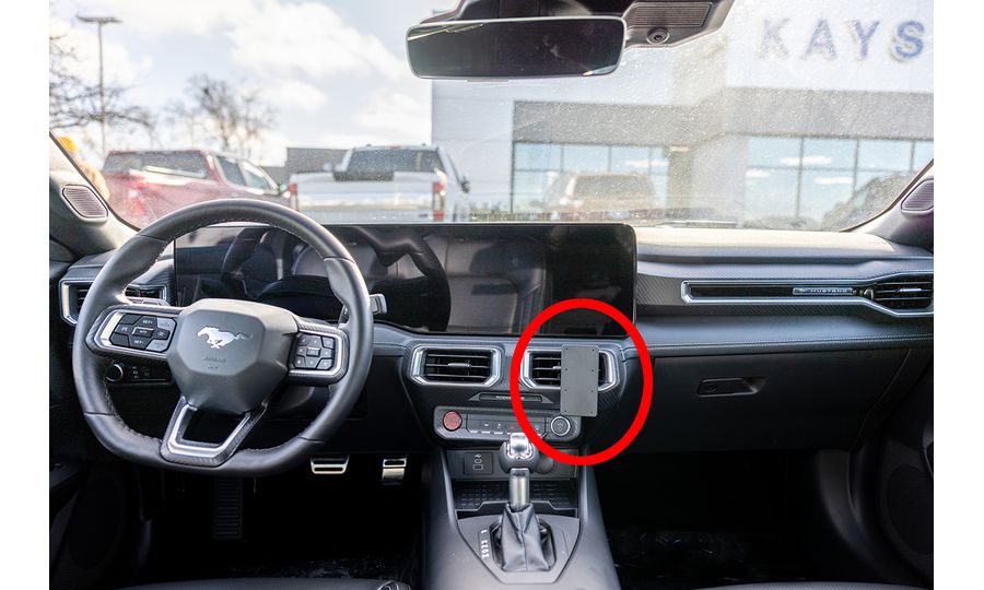 Brodit Montážny držiak ProClip pre Ford Mustang 24-25, vpravo uprostred