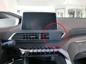Brodit Montážny držiak ProClip pre Peugeot 3008 17-24/5008 SUV 18-24, na stred