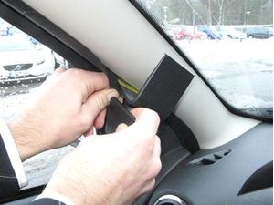 Brodit ProClip montážna konzola pre Dacia Duster 14-17, vľavo na stĺpik