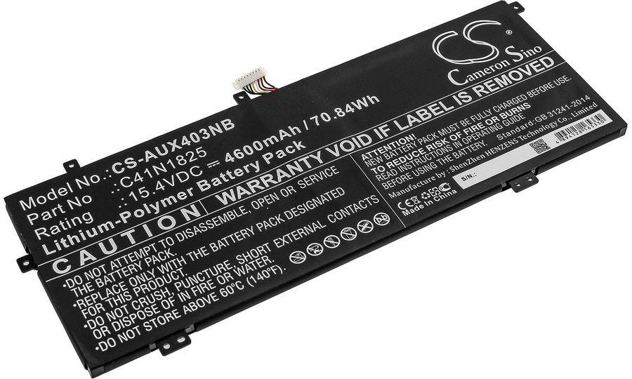 Batéria pre Asus Adol14f, Vivobook 14 F403fa a ďalšie, 4600 mAh, Li-Ion