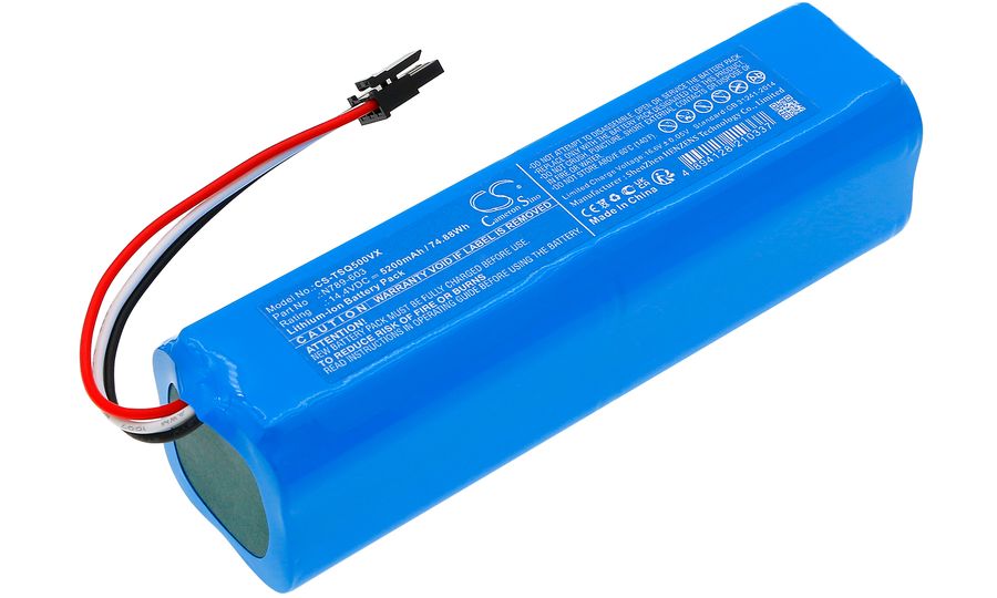 Batéria pre Tesla Robostar iQ500, Robostar iQ600, 5200 mAh, Li-Ion