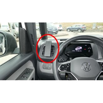 Brodit Montážny držiak ProClip pre Volkswagen ID. Buzz Cargo 23-24, vľavo na mriežke ventilácie