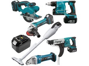 Batéria pre Makita Bdf448 / Bts130 / Dbn500 / Dml807 / Lxfd01 / Ml184, BL1860B, 18V / 6 Ah, Li-Ion