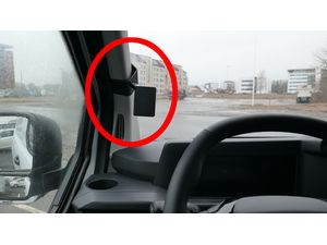 Brodit Montážny držiak ProClip pre Ford Transit Custom 24-25, vľavo na stĺpik
